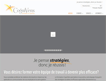 Tablet Screenshot of cognivers.com